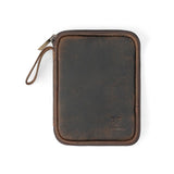 Goatter Genuine Leather Tech Organizer For Travel And Daily Use, Portable Gadget Organiser, Cable Organizer, Multipurpose Pouch 