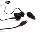 ElloGear Earbuds Stereo Headphones for Samsung Galaxy Note 10, Note 10+, Galaxy S10, S9 Plus, S10e - DJ Tuned - Braided Cable wi