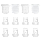 TOVVILD 12PCS M6 Duckbill Valves & Silicone Diaphragm Compatible with Momcozy Mobile Style, Not Original M6 Replacement Parts