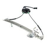 YHTAUTO Front Power Window Regulator Driver Side with 2-Pin Motor Assembly for Dodge B1500 B2500 B3500 1998, Ram 1500 2500 3500 
