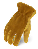 Ironclad Workhorse Leather Work Gloves, Suggested Uses For Landscaping, Ranch Work, Diy Projects, Sized XS, S, M, L, XL, XXL, XX