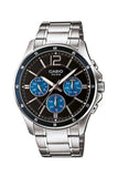 Casio Enticer Men Analog Black Dial Men'S Watch - Mtp-1374D-2Avdf(A950)