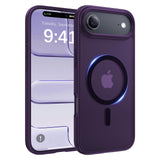 Shiiuou Magnetic for iPhone 17 Air Case, [Anti-Slip] [Military-Grade Drop Protection] [Camera Protection] Skin-Friendly Slim Mat