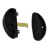 CRL A255 Black Sliding Screen Door Latch and Pull