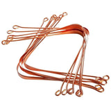 Tonourish Copper Tongue Scraper Ayurvedic Tongue Cleaner For Bad Breath Treatment Rose Gold 100% Bpa & Plastic Free Metal Tong
