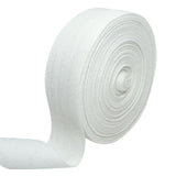 1 1/2 Inch Soft Herringbone Twill Tape Trim - 20 Yards Roll, Natural Cotton Binding Ribbon for Sewing, Knit Fabrics, Gift Wrappi