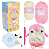 Kalakaram Crochet Kit For Beginners Make Crochet Toys | Amigurumi Diy Kit | Easy Crochet Starter Kit With Special Yarn, Hook, 