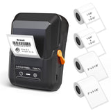SUPVAN T50M Pro Bluetooth Label Maker Machine with 4 Tapes, Wide Waterproof Label, Versatile App with 40 Fonts and 650+ Icons, I