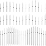 FEBSNOW 60Pcs Blending Stumps and Tortillions, Paper Art Blenders Art Pencils Drawing Pencils for Student Artist Charcoal Sketch