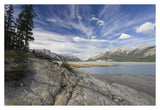 Abraham Lake Created By Bighorn Dam On The North Saskatchewan River, Jasper National Park, Alberta, Canada-Paper Art-38,,X26,,