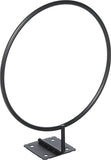 Indian Decor. 29814 Wall Mounted Flower Pot Holder, 8Inch (Pack Of 2) Indoor Use Black.