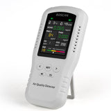 8-in-1 Indoor Air Quality Monitor, Formaldehyde Detector, Temperature & Humidity Meter, Sensor, Tester Detect PM2.5, CO, CO2, HC