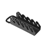 Ernst Manufacturing 5071Black Gripper Stubby Wrench Organizer, 5 Tool, Black