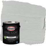 Glidden Interior Paint + Primer: Gray/Solitary State, One Coat, Semi-Gloss, 1 Gallon