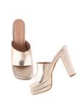 Shoetopia Women'S Heeled Sandal-5 Kids Uk (Girls-Hippo-Golden)-Eu38,Gold,5,B0D4VR8JBP