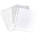 Oxford Sheet Protectors, Clear Finish, Page Protectors for 3 Ring Binder,Top Load, Letter Size Plastic Sleeves, Reinforced 3 Hol
