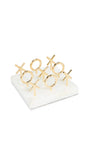 Jonathan Adler Brass Tic Tac Toe Set