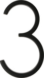 Distinctions 844713 Black Upgraded 5 Floating House Number 3