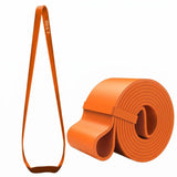 TRENDYNEST Looped Pullup Assist Band Flat Pull up Assistance Band Wide Workout Resistance Bands Reinforced, Orange 230 Lbs