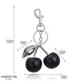 Nylry Cherry Keychain Bag Charm Purse Charms for Handbags Cute Keychain Accessories Gifts for Women Aesthetic Y2K Kawaii Keychai