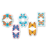 woopme Set of 5 Magnetic Cute Butterfly Bookmark for Book Lovers Readers Students Gift Magnetic Page Clips Folding