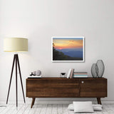 Sunset Over The Pisgah National Forest From The Blue Ridge Parkway, North Carolina-Paper Art-34,,X26,,