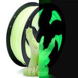 Glow Gradient in The Dark 1.75mm PLA Filament Rainbow Mint, Luminous Rainbow Vibrant Bright 3D Printer Filament, 1kg (2.2lbs) Sp