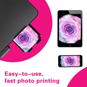 100 Sheets Photo Paper, 6 x 8 Premium Glossy Photo Paper Picture Paper 180 gsm Printer Brochure Paper Glossy, Office Supplie