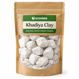 Ecovista Pure Natural, White Slate Chalk, Cut from Natural Stone Clay Chunks | Mineral Rich Clay for Natural Edible Chalk Organi