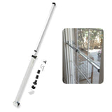 SECURITYMAN Sliding Door Security BarChild Proof Sliding Door Lock Bar with Anti Lift Lock Fits Most Doors & WindowsAdjustab