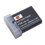 DSTE Replacement for NB-13L Li-ion Battery Compatible Canon PowerShot G5 X Mark II G5X G7X G9X G7 X Mark II G9X Mark II SX620 HS