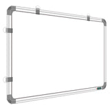 Yajnas Non Magnetic 2X1.5 Feet Double Sided White&Chalk Board, Both Side Writing Boards - One Side White Marker And Reverse Chal
