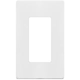 TG Screwless Decorator Wall Plates Child Safe Outlet Covers, Size 1-Gang 4.50 H x 2.75L, Unbreakable Polycarbonate Thermopla