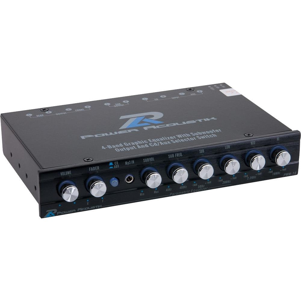 Power Acoustik Pwm-16 Pre-Amp Equalizer, Standard Packaging