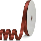 YEQIN Double Face Scarlet Satin Ribbon Satin 1/2 inch x Continuous 50 Metres Polyester Ribbon for Gift Wrapping Weddings Party H