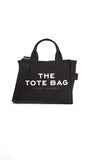 Marc Jacobs Womens The Canvas Small Tote Bag, Black, One Size