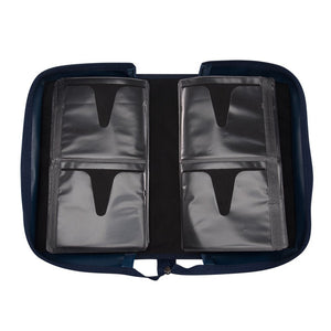 128 Capacity CD/DVD case Wallet, Storage,Holder,Booklet by Rekukos(Blue)