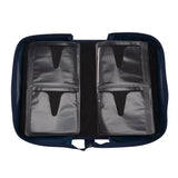 128 Capacity CD/DVD case Wallet, Storage,Holder,Booklet by Rekukos(Blue)