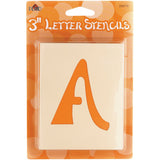 Plaid Letter Stencil Value Pack (3Inch), 28870 Swashbuckle