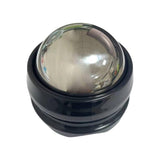 Cooling Ice Ball Massager Handheld Facial Ice Massager Polished Stainless Steel Massage Ball Compact, Black
