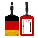 Nutcase Designer Luggage Travel Baggage Tags Set Of 2 With Name Card Inside Germany