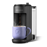 Keurig K-Mini Mate Plus Single-Serve K-Cup Pod Coffee Maker, Compact, 3 Cup Sizes, Brew Over Ice and Strong Button Features, 50 