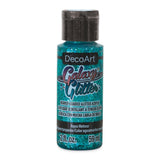DecoArt Galaxy Glitter Acrylic Paint 2oz-Meteor-Aqua