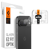 Spigen Camera Lens Screen Protector [GlasTR EZ Fit Optik] Designed for Google Pixel 9 [Case Friendly] - 2 Pack