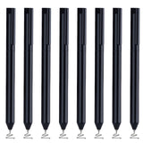 BAYTORY 8 x 0.5mm Rotating Fine Point Gel Pens Black Ink