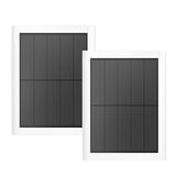 Ring Solar Panel(2nd Generation), 2-Pack 5W Ring Solar Panel Charger with Mount and 12FT Extension Cable for Stick Up Camera & P