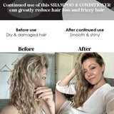 THE BEAUTY BOX Biotin Infused Shampoo and Conditioner Set 17 oz each + Leave-in Treatment 8.2fl oz