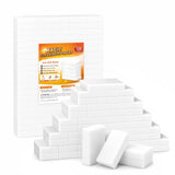 100 Pack Melamine Cleaning Sponges, White Magic Foam Eraser Scrub Pads Bulk