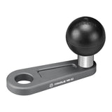 FANAUE 1 inch Angled Bolt Head Adapter Ball Base with 10mm Mounting Hole, Aluminum 1 Ball Head Compatible with RAM Mounts and Bi
