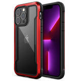 RAPTIC Shield Crystal Clear Case for iPhone 13 Pro, [5X Mil-Grade Drop Protection], [Not Yellowing Tech], Durable Anodized Shock